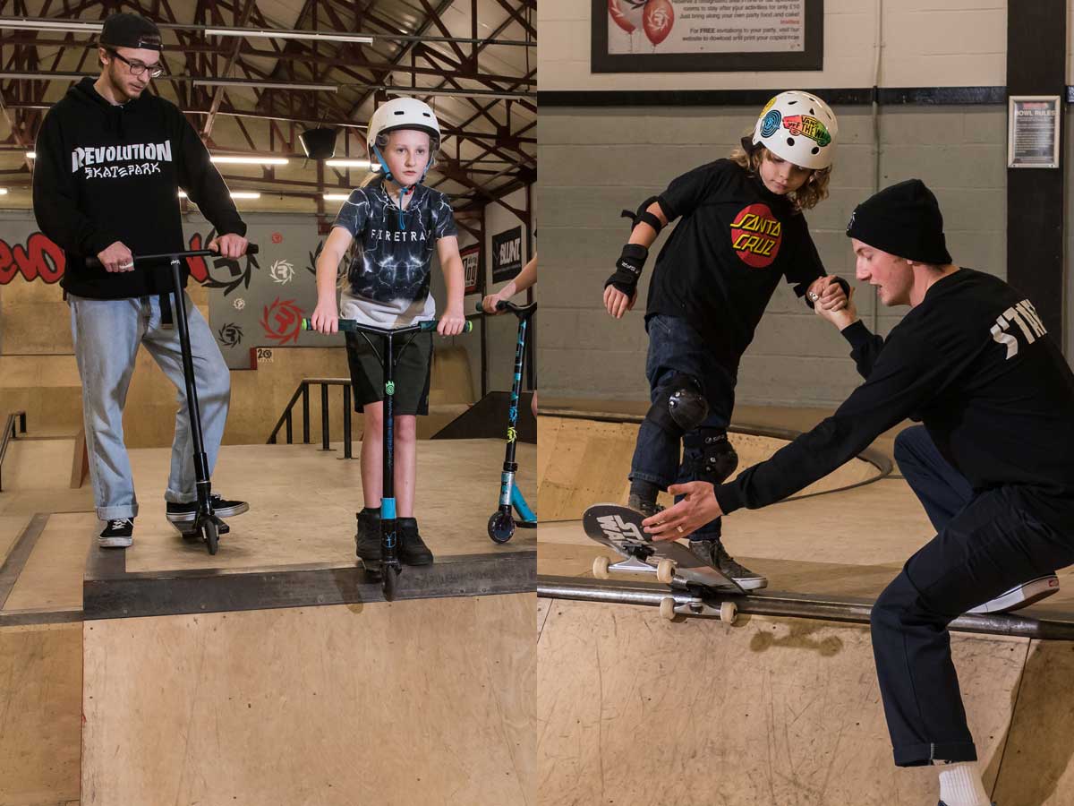 Trial Skateboard or Scooter Lessons